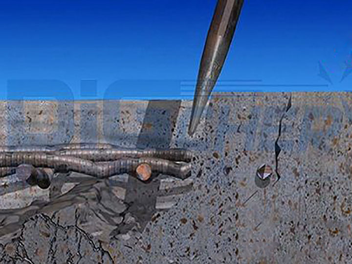 傳統(tǒng)混凝土破碎