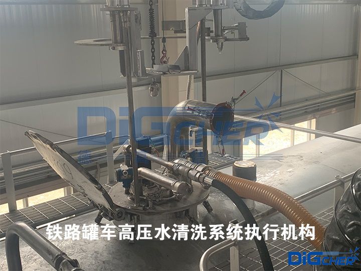鐵路罐車高壓水清洗系統(tǒng)執(zhí)行機構(gòu)