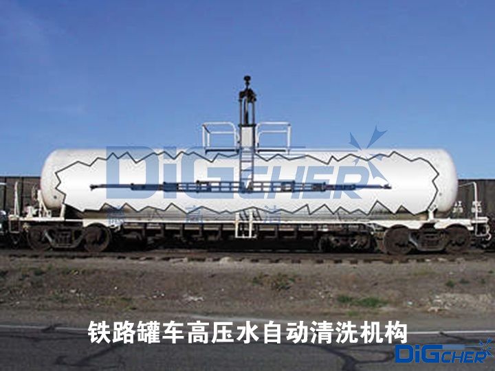 鐵路罐車高壓水自動清洗機(jī)構(gòu)