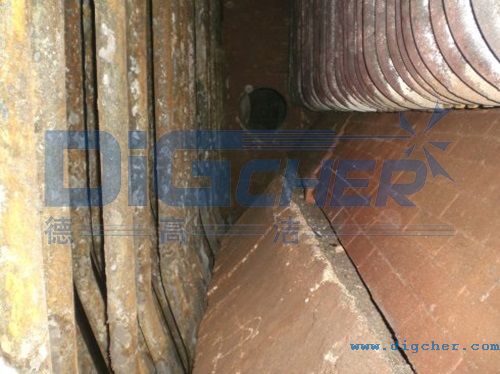 鍋爐高壓清洗機(jī)清洗后的鍋爐過熱器