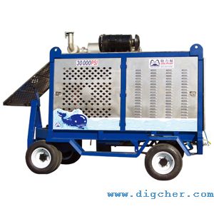 德高潔 DJ 2000/20DT 2000kg/cm2壓力燃油超高壓清洗機(jī)